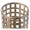 Vintiquewise Round Metal Woven Umbrella Storage Stand QI003813 - alternate 2